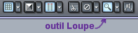 outil Loupe