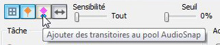 bouton "Afficher des transitoires au pool"