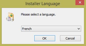 choix de la langue